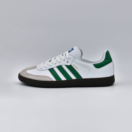 کتونی سامبا سفید سبز