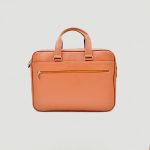 کیف اداری تمام چرم طبیعی برند چنار مدل ناپولی عسلی