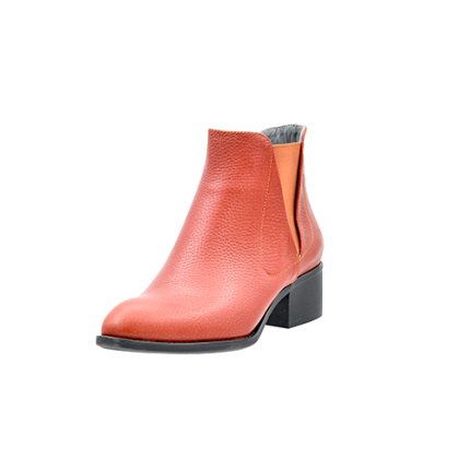 نیم بوت زنانه چرم طبیعی برند AGM کد ۳۱۱