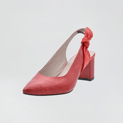 کفش مجلسی زنانه چرم تبریز کد ۳۸ قرمز