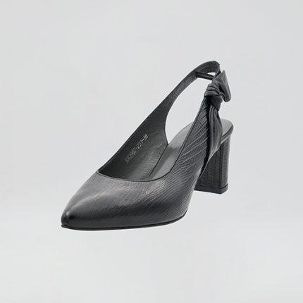 کفش مجلسی زنانه چرم تبریز کد ۳۸ مشکی