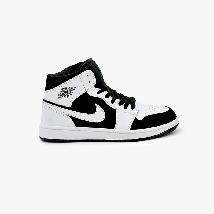 _DSC0517 کتونی نایک جردن mid 1 مشکی سفید